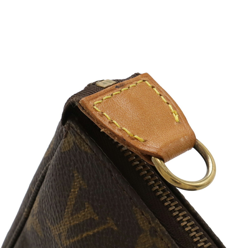 LOUIS VUITTON Authentic Brown Monogram Pochette Mini Bag - Picture 6 of 10